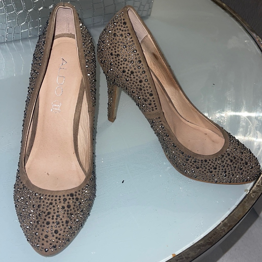 Aldo sparkle heel